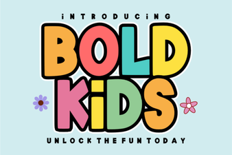 Creative Font Ideas for Bold Kid-Friendly Designs