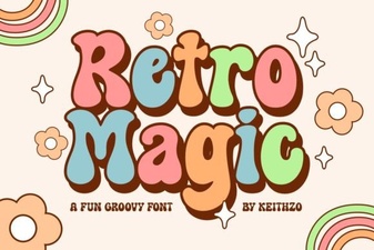 Retro Magic Fonts for Creative Designs