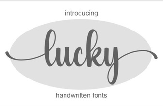 Font Inspiration for Lucky & Creative Projects
