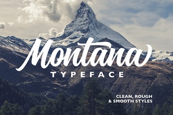 Montana Font for Creative Typography Projects