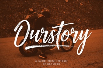 Ourstory Font Duo: Script & Sans Creativity