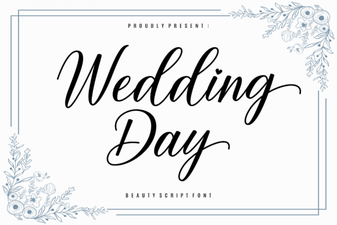 Wedding Day Fonts: Your Complete Design Guide