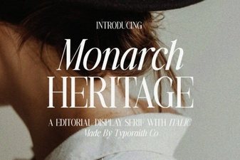 Monarch Heritage Font: Creative Typography Projects